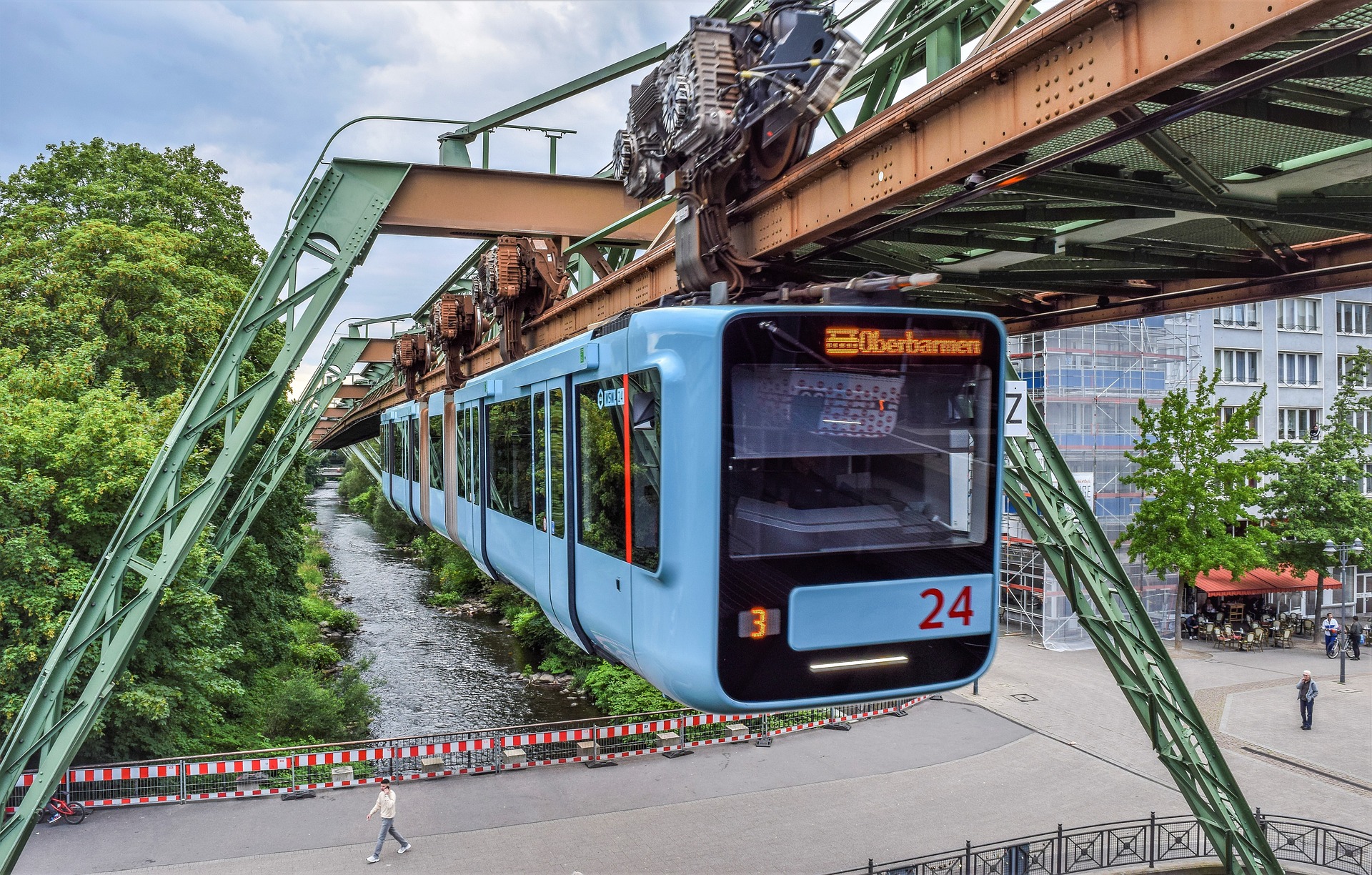 [Translate to English:] Wuppertaler Schwebebahn - Hersteller Kiepe. Foto Pixabay free